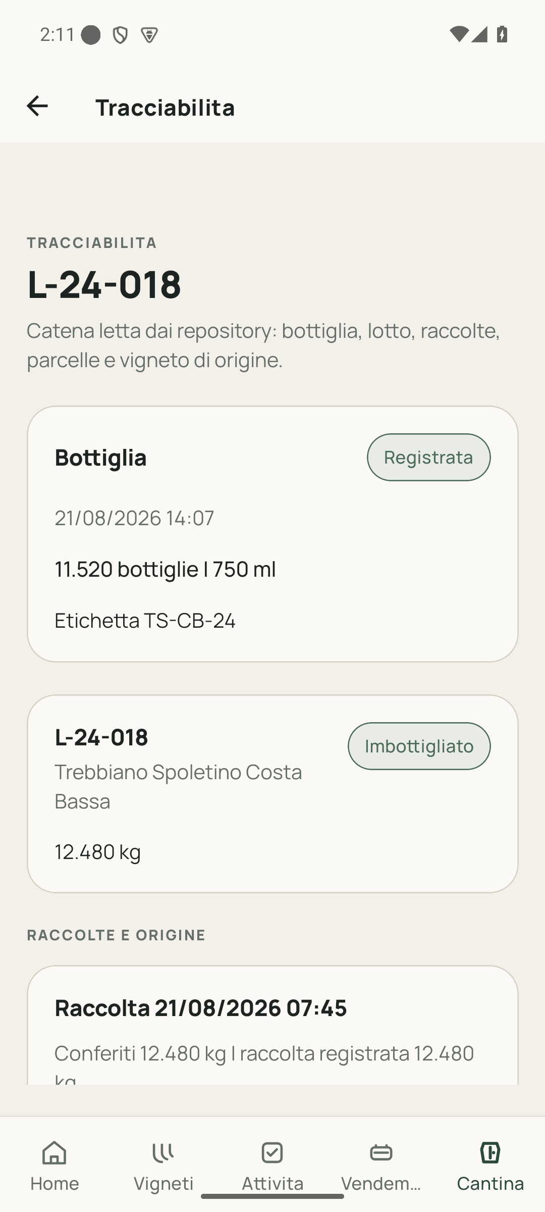 Schermata 3 di Vinetum